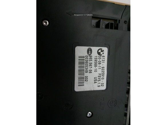 61319225910 PLAFON DEL BMW X5 (E70) |Desguaces La Cabaña