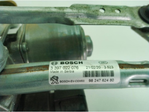 9824762480 MOTOR LIMPIAPARABRISAS DEL CITROEN C5 AIRCROSS|Desguaces La Cabaña
