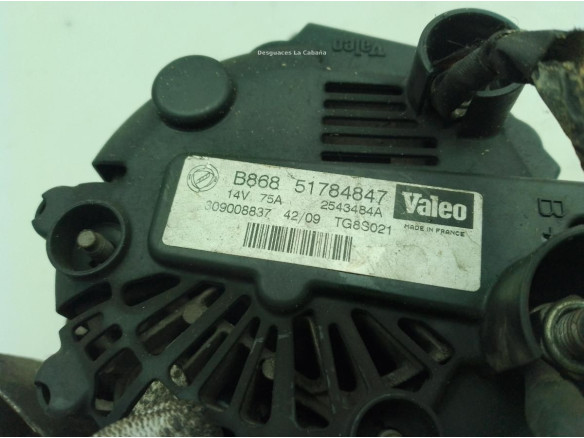 51784847 ALTERNADOR FIAT FIORINO Furgón/ranchera familiar (225_)|Desguaces La Cabaña