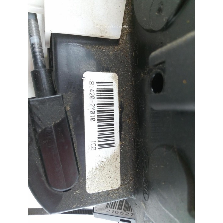 814202Y010 CERRADURA PUERTA LAT TRA DER HYUNDAI ix35 (LM, EL, ELH) |Desguaces La Cabaña