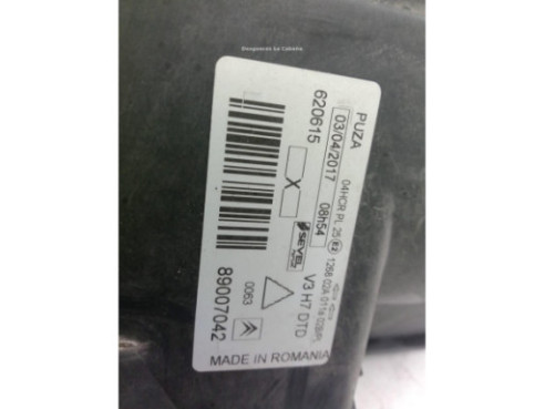  89007042 FARO DERECHO CITROEN C8 (EA_, EB_)|Desguaces La Cabaña