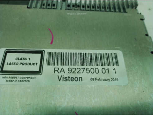 922750001 MODULO RADIO BMW X1 (E84)|Desguaces La Cabaña