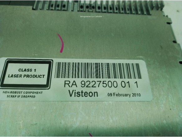922750001 MODULO RADIO BMW X1 (E84)|Desguaces La Cabaña