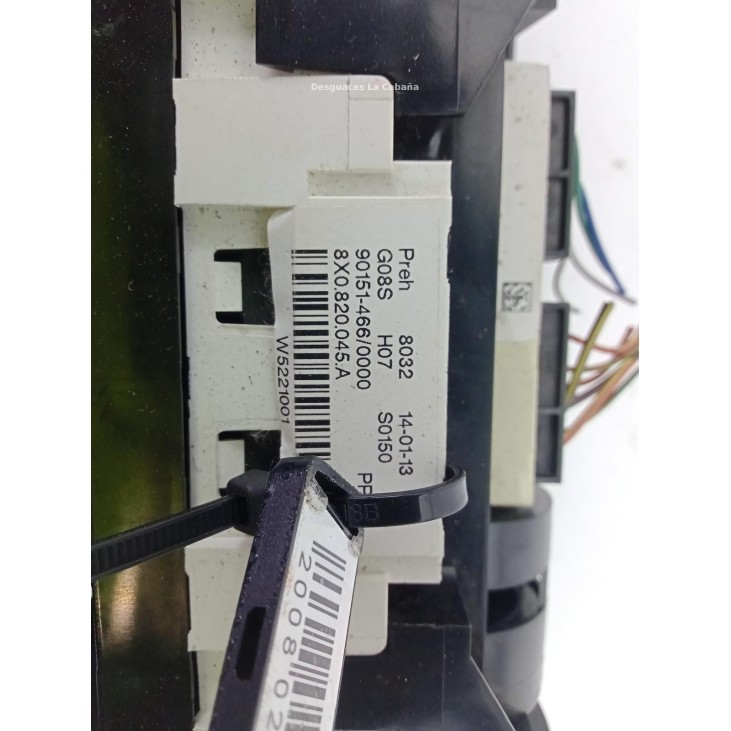 8X0820045A MANDO CALEFACCION AUDI A1 Sportback (8XA, 8XF) |Desguaces La Cabaña