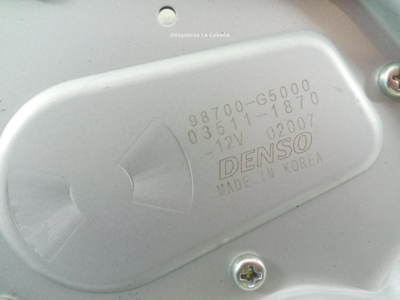98700G5000 MOTOR LIMPIAPARABRISAS TRA KIA NIRO |Desguaces La Cabaña