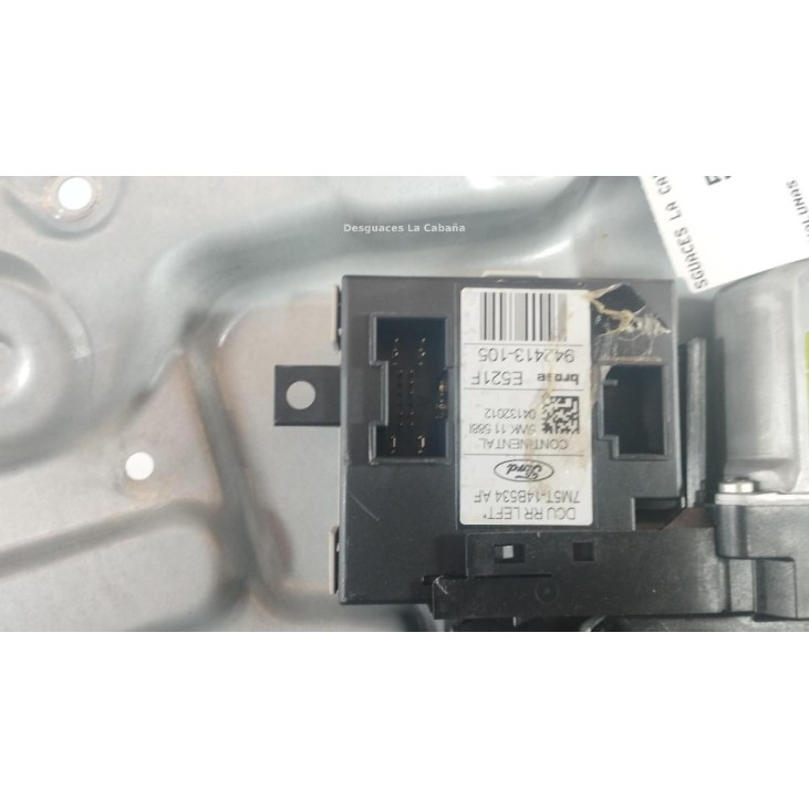 14B534AF ELEVALUNAS PUERTA LAT TRA IZQ FORD KUGA I |Desguaces La Cabaña