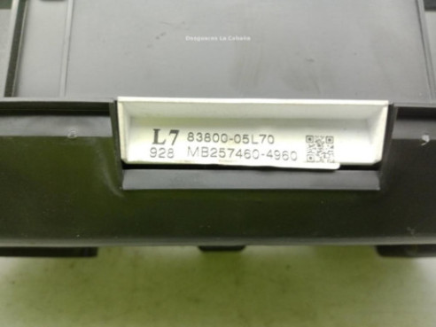 8380005K10 CUADRO INSTRUMENTOS TOYOTA AVENSIS Sedán (_T27_)|Desguaces La Cabaña