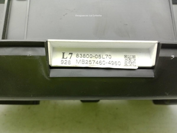8380005K10 CUADRO INSTRUMENTOS TOYOTA AVENSIS Sedán (_T27_)|Desguaces La Cabaña