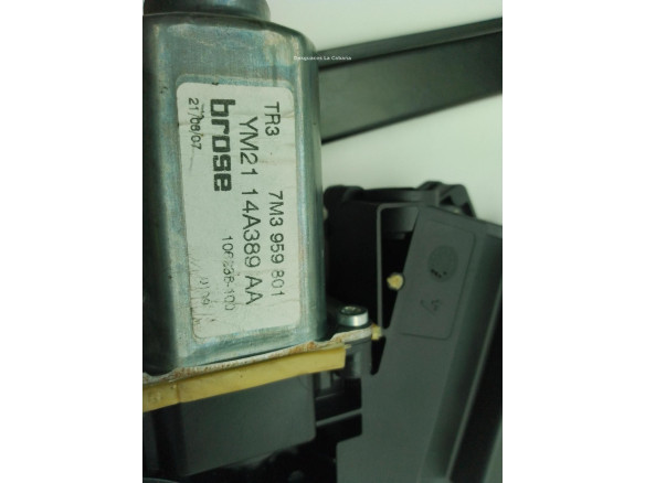 7M3959801 ELEVALUNAS PUERTA LAT DEL IZQ VW SHARAN (7M8, 7M9, 7M6)|Desguaces La Cabaña