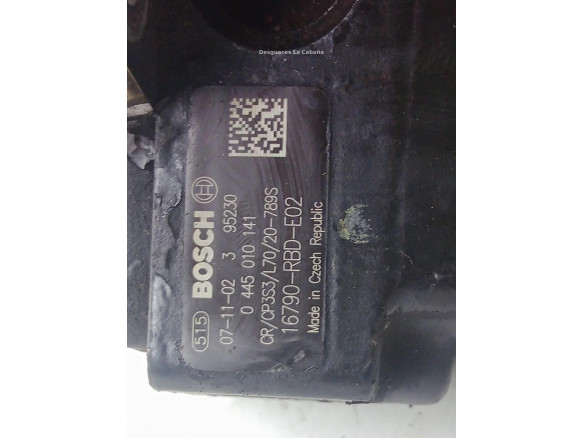 0445010141 BOMBA INYECTORA HONDA CIVIC VIII Hatchback (FN, FK)|Desguaces La Cabaña