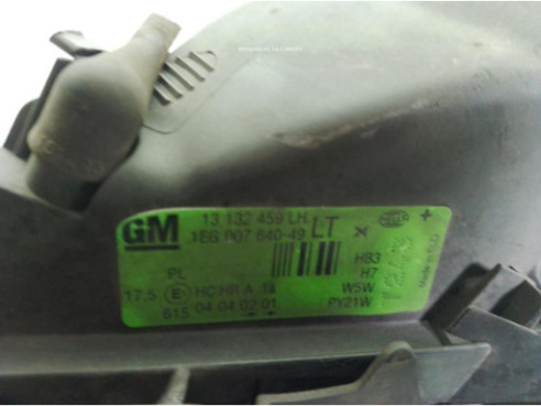 13132459LH FARO IZQUIERDO OPEL ASTRA G Fastback (T98)|Desguaces La Cabaña