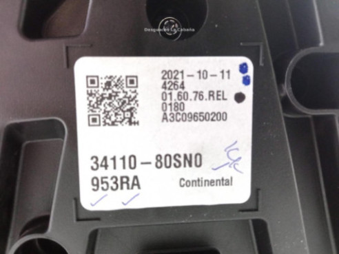 3411080SN0 CUADRO INSTRUMENTOS SUZUKI SWIFT IV (FZ, NZ) |Desguaces La Cabaña