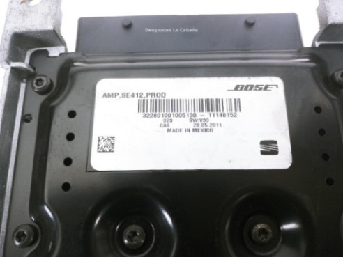 322801001005130 CENTRALITA MOTOR SEAT EXEO (3R2)|Desguaces La Cabaña