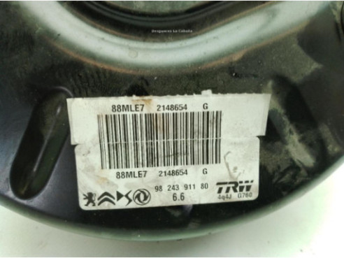 1643581280 SERVOFRENO CITROEN C4 III (BA_, BB_, BC_)|Desguaces La Cabaña