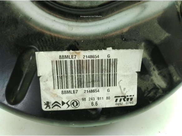 1643581280 SERVOFRENO CITROEN C4 III (BA_, BB_, BC_)|Desguaces La Cabaña