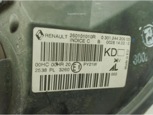 260103617R FARO DERECHO RENAULT MEGANE III Coupé (DZ0/1_)|Desguaces La Cabaña