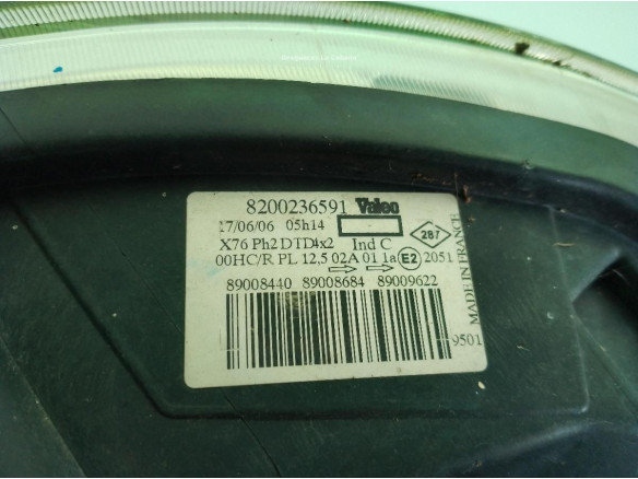 8200236591 FARO DERECHO RENAULT KANGOO (KC0/1_)|Desguaces La Cabaña