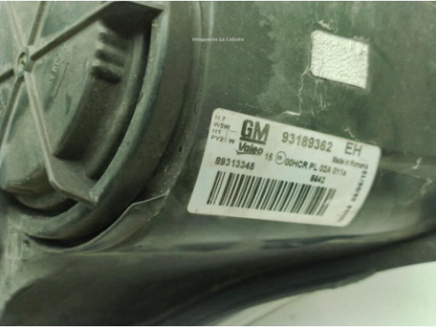 93189362 FARO DERECHO OPEL CORSA D (S07)|Desguaces La Cabaña