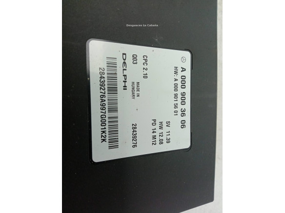  A0009003606 MODULO ELECTRONICO MERCEDES BENZ CLASE GLA (X156)|Desguaces La Cabaña