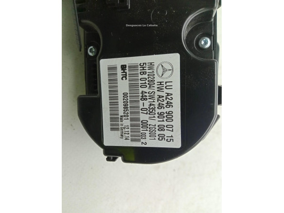 A2469002408 MANDO CLIMA MERCEDES BENZ CLASE GLA (X156)|Desguaces La Cabaña
