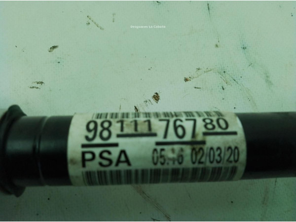 9811176780 PALIER DEL DER CITROEN C5 AIRCROSS|Desguaces La Cabaña