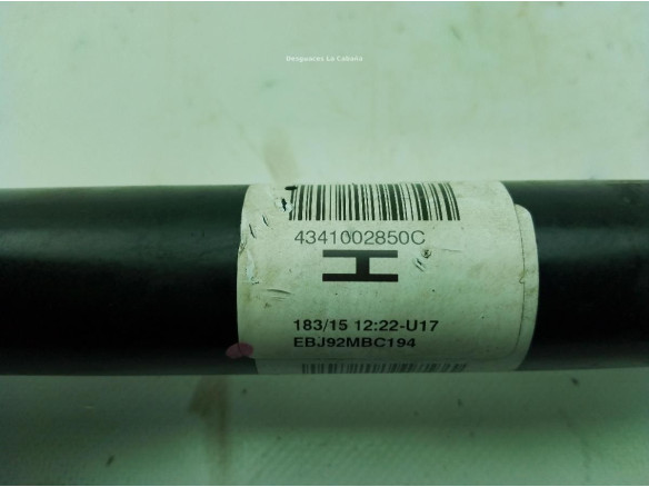 4346009W11 PALIER DEL DER TOYOTA AURIS (_E18_)|Desguaces La Cabaña