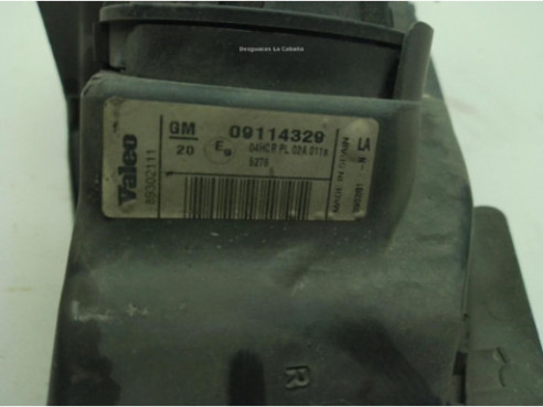 09114329 FARO IZQUIERDO OPEL CORSA C (X01)|Desguaces La Cabaña