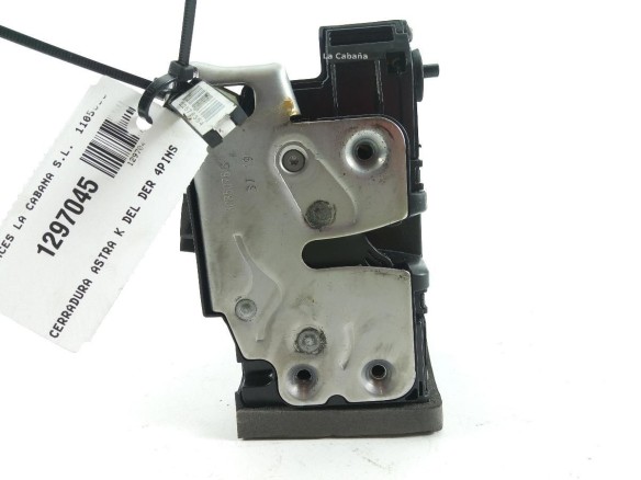 13598385 CERRADURA PUERTA LAT DEL DER OPEL ASTRA K (B16) |Desguaces La Cabaña
