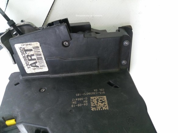 13598385 CERRADURA PUERTA LAT DEL DER OPEL ASTRA K (B16) |Desguaces La Cabaña