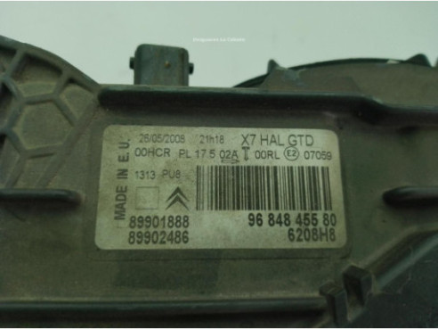 9684845580 FARO IZQUIERDO CITROEN C5 III (RD_)|Desguaces La Cabaña