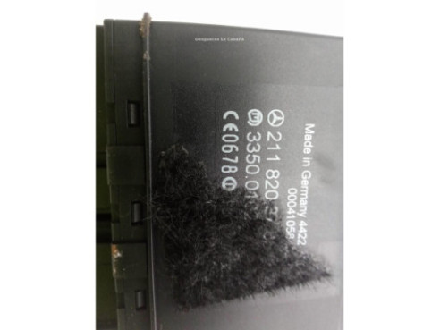  2118203785 MODULO ELECTRONICO MERCEDES BENZ CLS (C219)|Desguaces La Cabaña