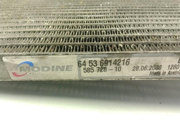 6914216 RADIADOR AIRE ACONDICIONADO BMW X5 E53  |Desguaces La Cabaña
