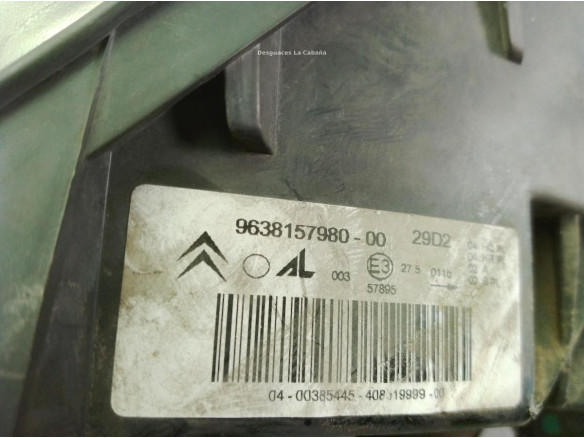 9638157980 FARO IZQUIERDO CITROEN XSARA (N1)|Desguaces La Cabaña
