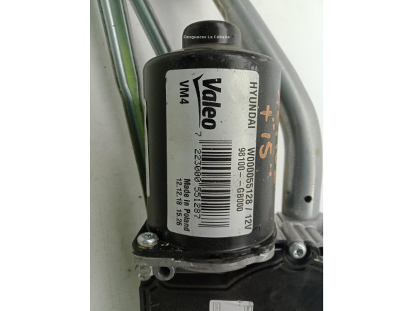MOTOR LIMPIAPARABRISAS DEL HYUNDAI i20 ACTIVE (_B)|Desguaces La Cabaña