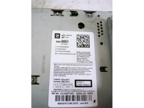 84046061 NAVEGADOR OPEL MOKKA / MOKKA X (J13)|Desguaces La Cabaña