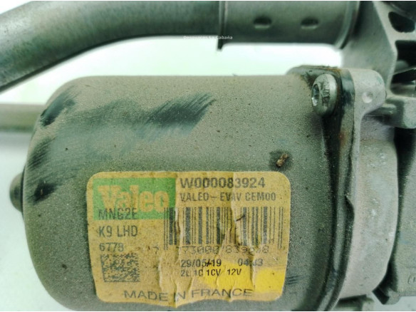 W000083924, 9816558880 MOTOR LIMPIAPARABRISAS DEL PEUGEOT PARTNER Furgón (K9)|Desguaces La Cabaña