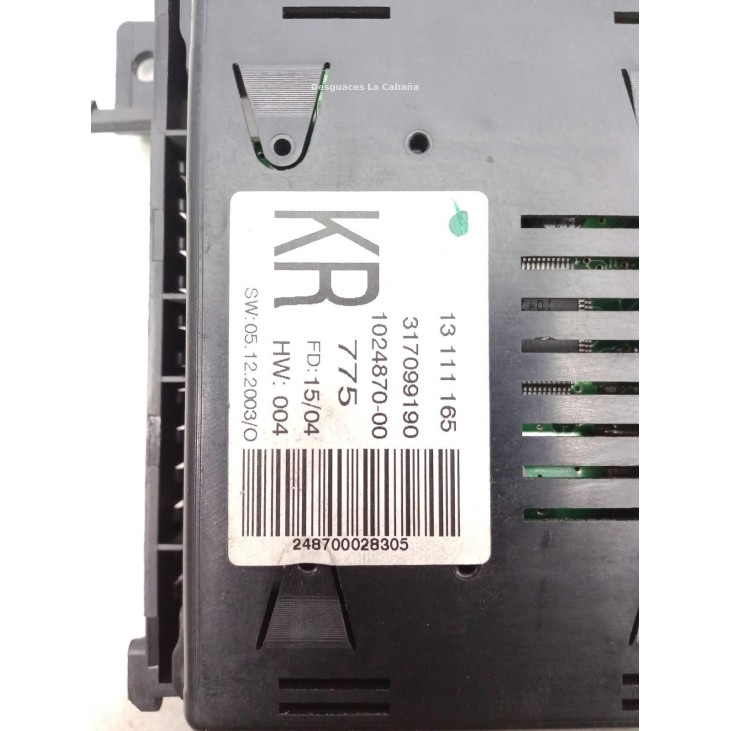 13111165KR, DISPLAY OPEL ASTRA H (A04) |Desguaces La Cabaña
