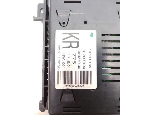 13111165KR, DISPLAY OPEL ASTRA H (A04) |Desguaces La Cabaña