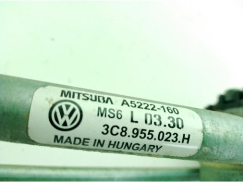 3C8955023H MOTOR LIMPIAPARABRISAS DEL VW CC (358)|Desguaces La Cabaña