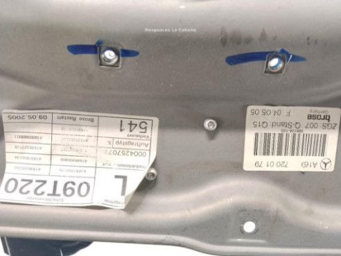  ELEVALUNAS PUERTA LAT DEL IZQ MERCEDES BENZ CLASE A (W169)|Desguaces La Cabaña