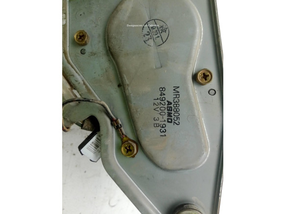  MR388052 MOTOR LIMPIAPARABRISAS TRA MITSUBISHI MONTERO III Canvas Top (V6_W, V7_W)|Desguaces La Cabaña