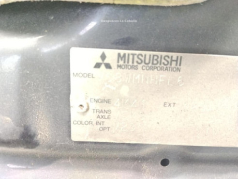   CAPO MITSUBISHI MONTERO III Canvas Top (V6_W, V7_W)|Desguaces La Cabaña