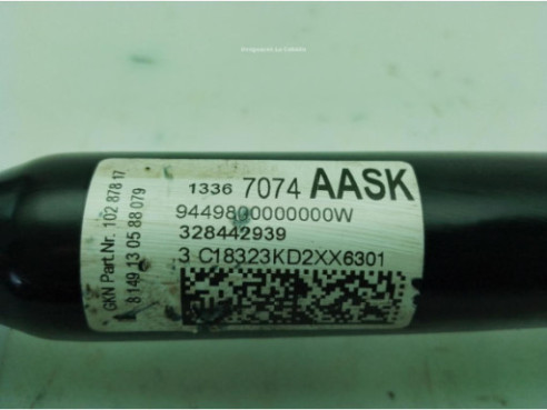 13367074 PALIER DEL DER OPEL ASTRA K Sports Tourer (B16)|Desguaces La Cabaña