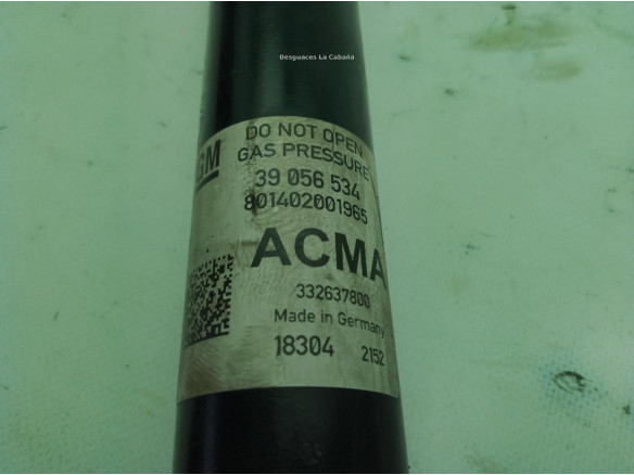 39056534 AMORTIGUADOR TRA DER OPEL ASTRA K Sports Tourer (B16)|Desguaces La Cabaña