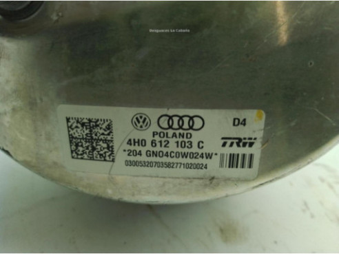4H0612107A SERVOFRENO AUDI A8 (4H2, 4H8, 4HC, 4HL)|Desguaces La Cabaña