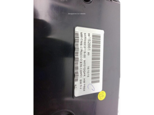 9815286180 CUADRO INSTRUMENTOS CITROEN C4 Grand Picasso II|Desguaces La Cabaña