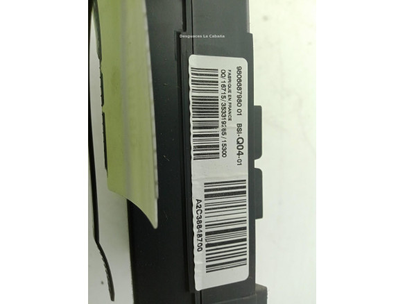  9806687980 CAJA FUSIBLES INTERIOR (BSI) CITROEN C4 Grand Picasso II|Desguaces La Cabaña