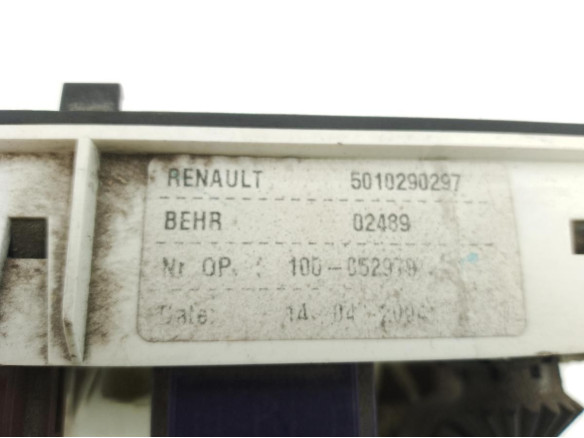 5010290297 MANDO CALEFACCION RENAULT Magnum|Desguaces La Cabaña