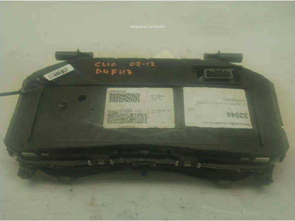 8200820999D, CUADRO INSTRUMENTOS RENAULT CLIO III (BR0/1, CR0/1)|Desguaces La Cabaña
