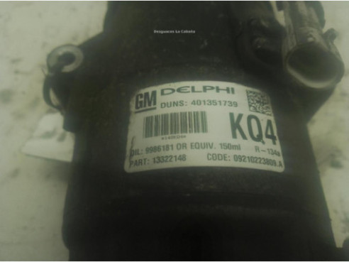 COMPRESOR AA OPEL ASTRA H Ranchera familiar (A04)|Desguaces La Cabaña
